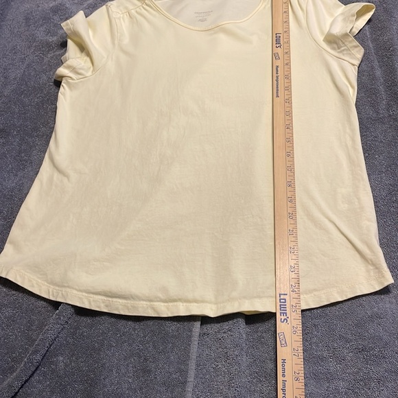 Charter Club Women’s pajama set, Yellow Top, Mint Floral Print Bottom size M/L - Picture 8 of 16